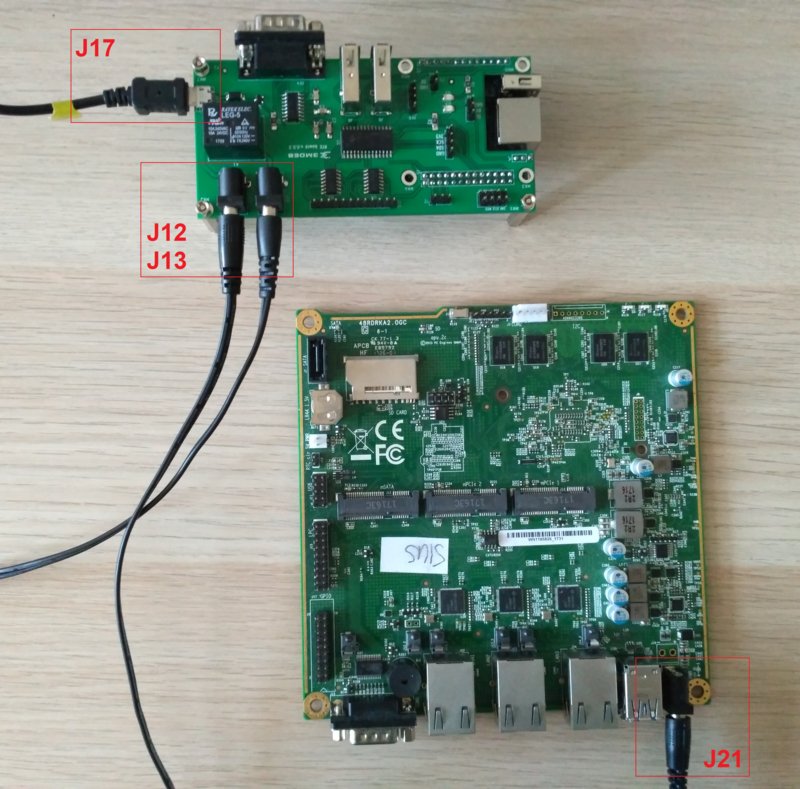 Power supply connections
