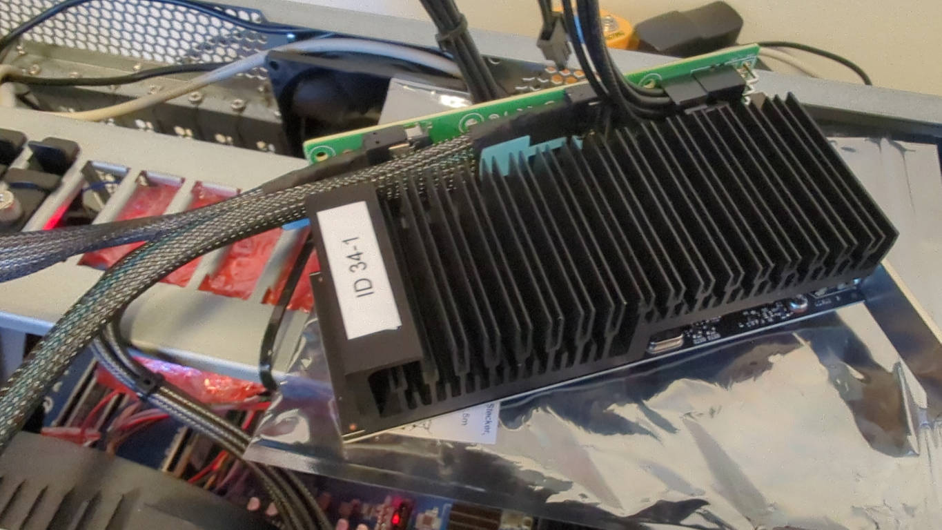 GPU card via MCIO