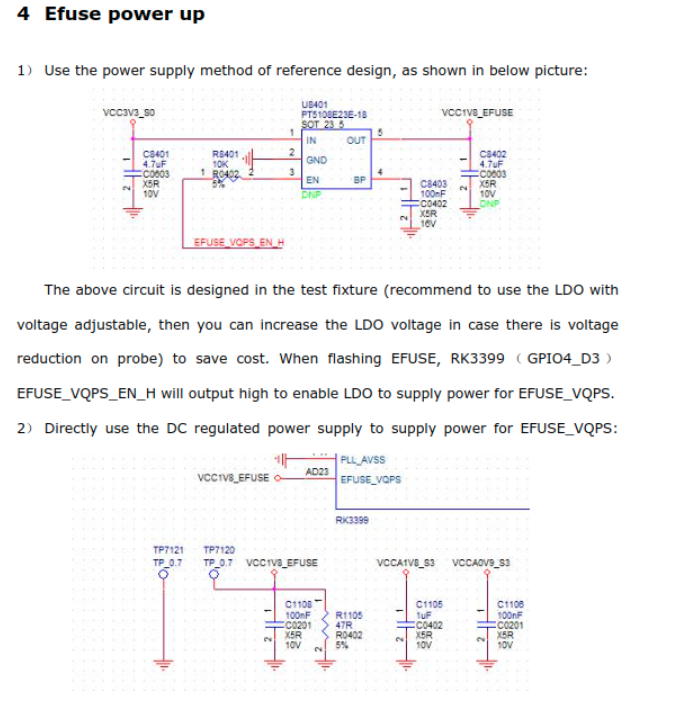 eFUSE power up