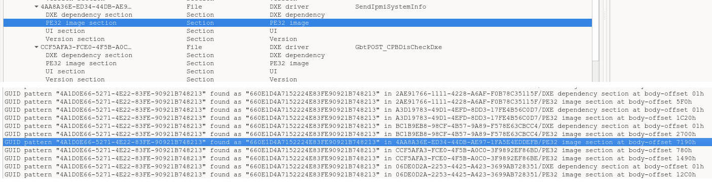 UEFITool IPMI protocol